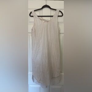 cloth & stone Ivory Linen-Blend Top